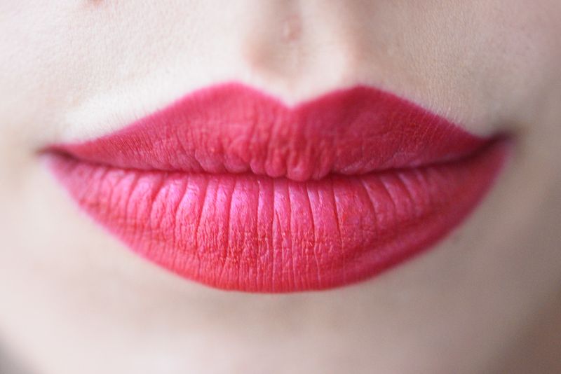 Fuchsia Pink Lips